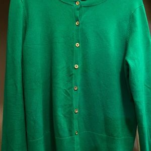 Green Classic Cardigan